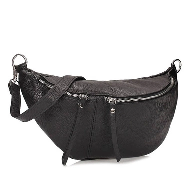 Modna Stylowa Nerka Saszetka Toscanio F198 CZARNA