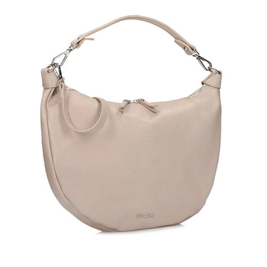 Codzienna beżowa torebka listonoszka Ryłko R40829TB _2TE