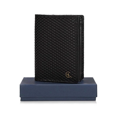 Elegancki Skórzany Portfel Canaletto 1555-s148/t16/RFID czarny