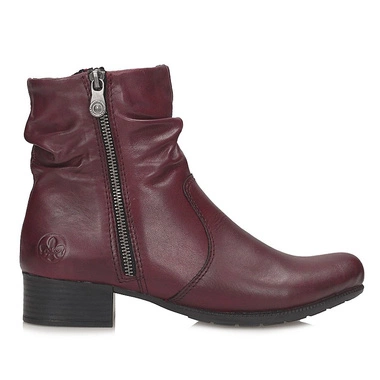 Klasyczne botki damskie na obcasie Rieker 78656-35