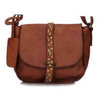 Torebka listonoszka Toscanio Vintage E63 ruda