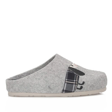 Stylowe domowe laczki kapcie na platformie Dr Brinkmann 320276-91 NERPIO HOME