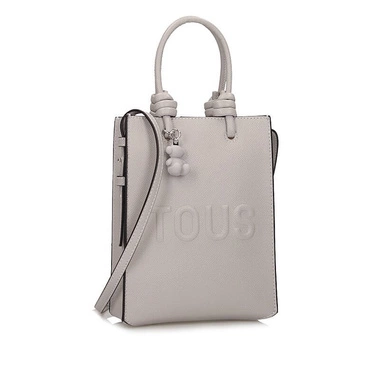 Torebka listonoszka na ramię Tous MINI BOLSO GREY 2001934948