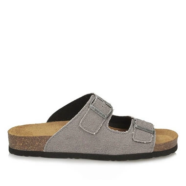 Męskie Klapki z wkładką z naturalnej skóry Dr. Brinkmann 600056-91
