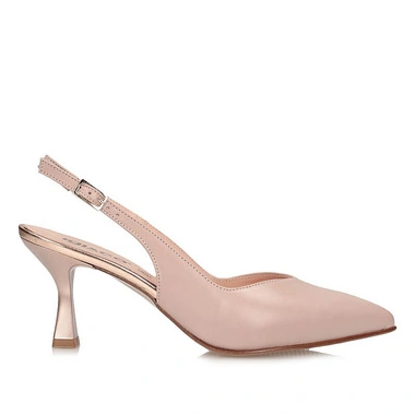 Sandały damskie IGI&CO 1182633 beżowe czółenka na sprzączkę