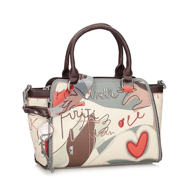 Klasyczna torebka kuferek do ręki Anekke 40761-032 ALMA BOLSO