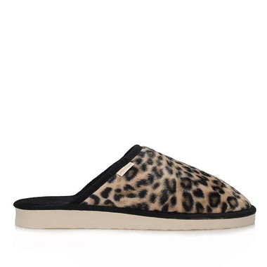 Zakryte Kapcie pantofle laczki Meteor 070 panterka