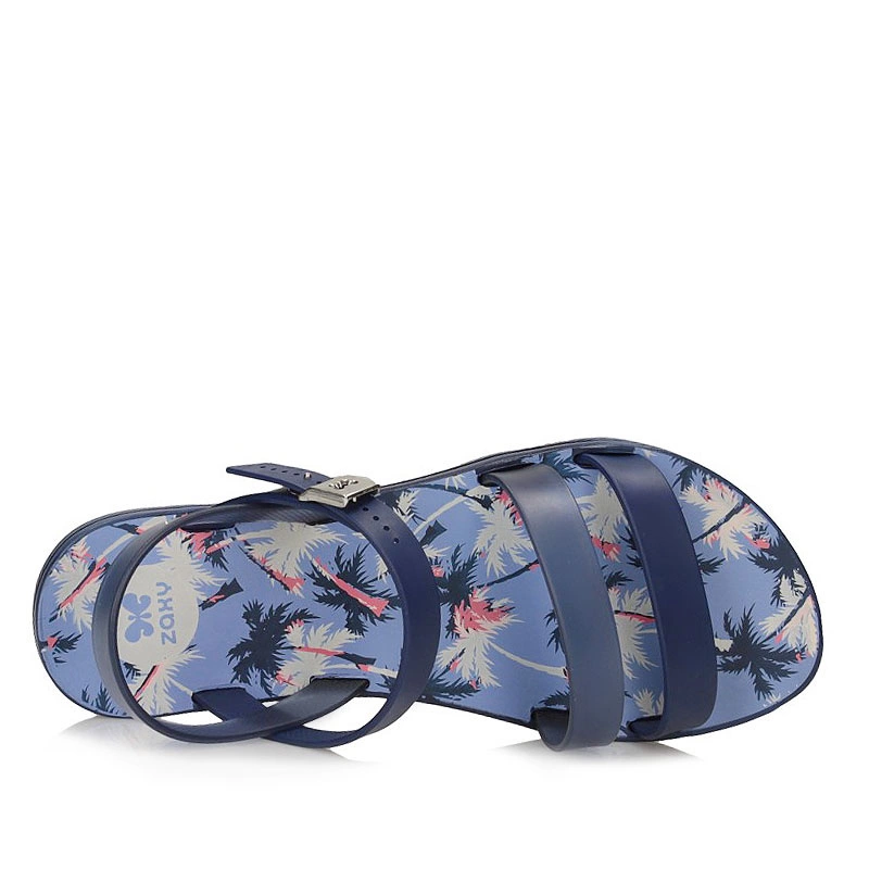s*y様 正規品　新品　MEDI ENAMEL STRAP THONG SAND Wiązane Sandałki Na Masywnej Platformie Ciemnobeżowe Can't Wait