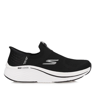 Modne Sneakersy damskie Slip-ins Skechers 129611 BKW BLACK/WH MAX