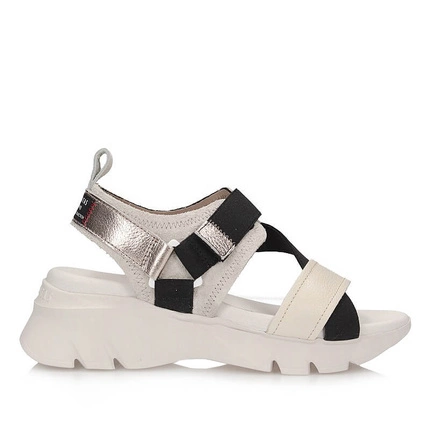 Hiszpańskie sandały na grubszej podeszwie Hispanitas HV254007 DAKAR LATTE