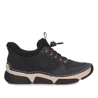 Komfortowe półbuty codzienne damskie Rieker 45963-14