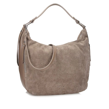 Elegancka Skórzana włoska Torebka Toscanio G107 C.BEŻ D40