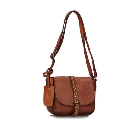 Torebka listonoszka Toscanio Vintage E63 ruda