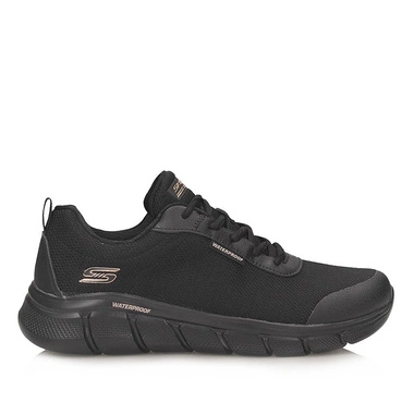 Casualowe damskie półbuty sneakersy sportowe Skechers 117351 BBK BOBS B FLEX - FLEX PROOOF