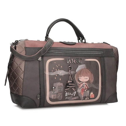 Elegancka damska torba podróżna Anekke 41808-401 TRAWEL BAG MADEMOISELLE