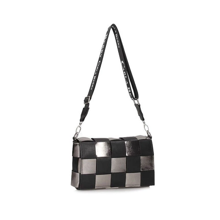 Torebka listonoszka Carla Berry  F236 CZARNY 