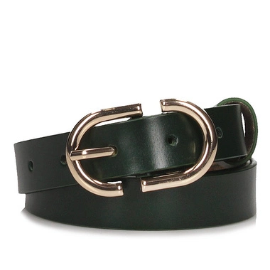 Pasek skórzany damski Toscanio 18281 zieleń