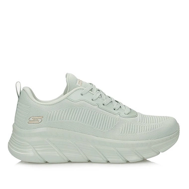 Modne sznurowane Sneakersy damskie Skechers 117385 SAGE
