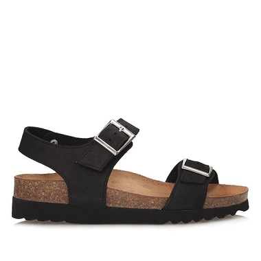 Sandały damskie Scholl FILIPPA SANDAL F28049 1004 black czarne na platformie