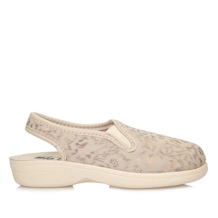 Sandały zdrowotne na haluksy Liber Light 1458 MEMORY BEIGE lycra
