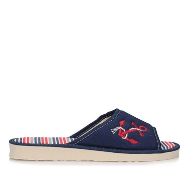 Kapcie pantofle laczki Meteor 095 granatowe