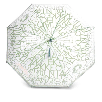Stylowy Transparentny winylowy damski parasol Anekke 40473-211