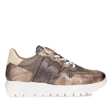 Modne półbuty sneakersy Wonders A-2491 ELVIN ORO PLATINO ODISEI