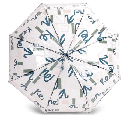 Stylowy Transparentny winylowy damski parasol Anekke 41473-213