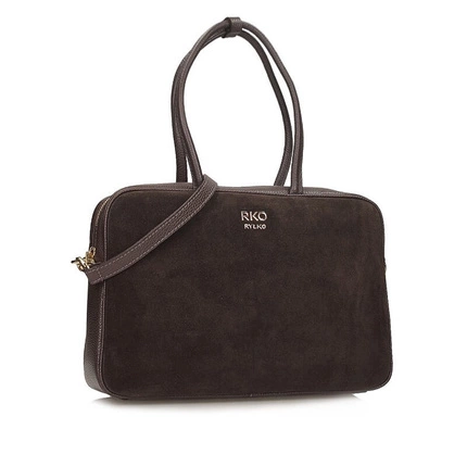 Klasyczna brązowa torebka damska Ryłko R40891TB_2LK