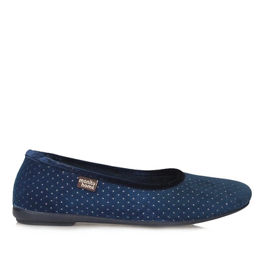 Casualowe balerinki damskie Manitu 340004-05 marine