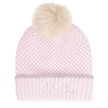 Ciepła Dzianinowa damska czapka z pomponem Anekke 39471-322 Dreamverse