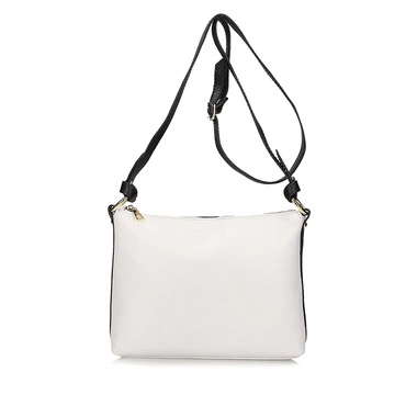 Torebka Listonoszka Toscanio F49 biała