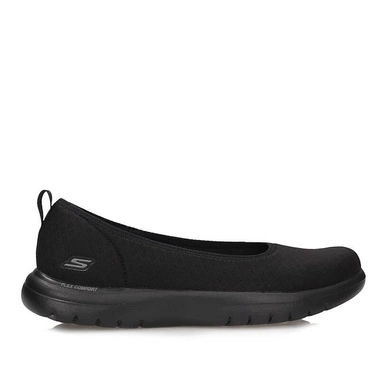 Wsuwane damskie sportowe półbuty Skechers 138360 BBK