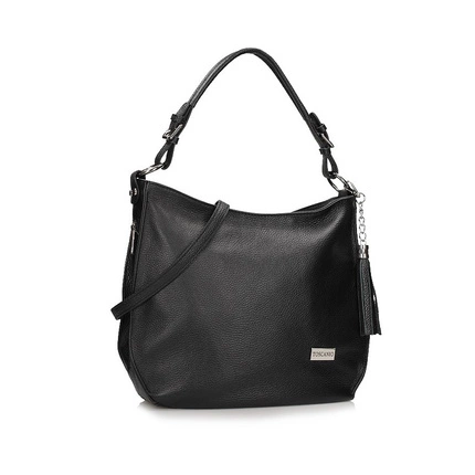 Torebka worek Toscanio C64 czarna