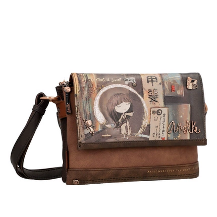 Trzykomorowa elegancka Torebka Anekke 37703-383