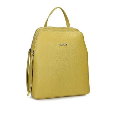  Miejski Plecak Toscanio w kolorze pistacjowym E52 