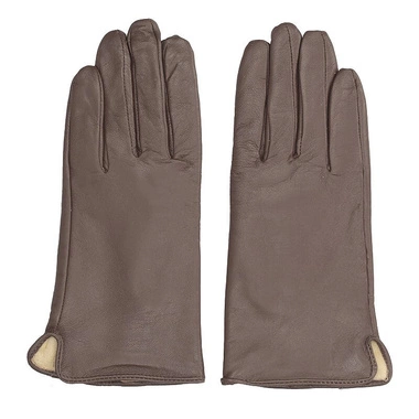 Beżowe damskie rękawiczki Toscanio HH-06