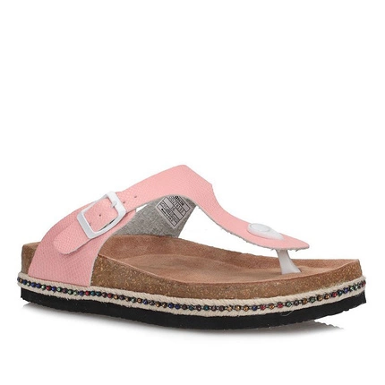 Klapki japonki Big Star DD274133 różowe