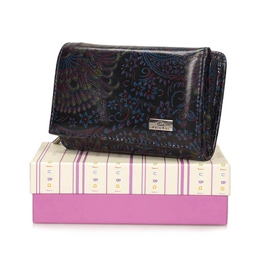 Skórzany Damski Portfel z motywem Baju Baj BB 026-126