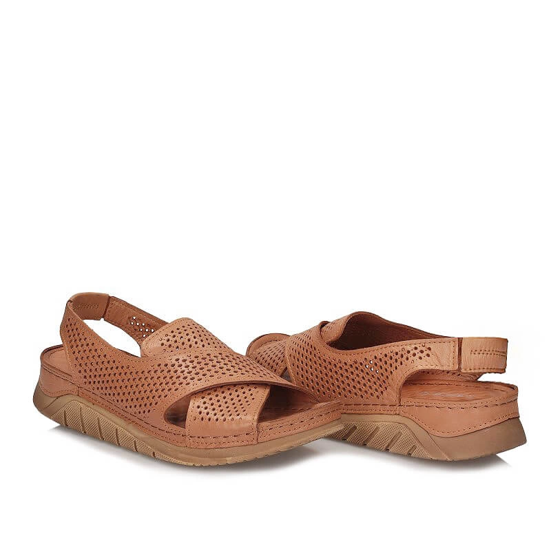 Komfortowe skórzane Sandały T.Sokolski AMI L24-173 TABA 31184