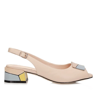 Ekskluzywne Sandały damskie na płaskim obcasie Epica K3K340055 03-N