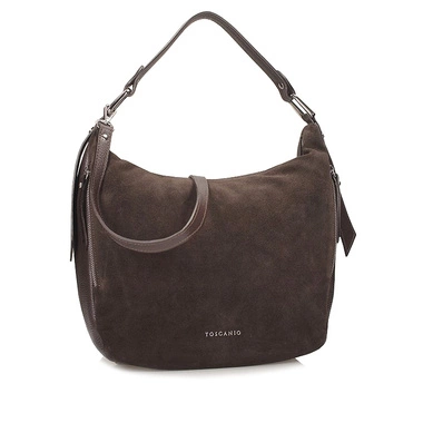 Elegancka Skórzana włoska Torebka Toscanio G107 C.BRĄZ D23