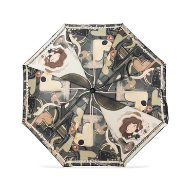 Parasol damski Anekke 43483-104 PARAGUAS AUTOMATICO ORCHESTRA kolorowy składany
