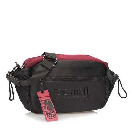 Stylowa mała listonoszka damska Pepe moll 252412 SARAH TRI-BLACK