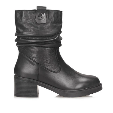 Stylowe czarne botki damskie Rieker Y5257-00