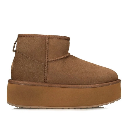 Wsuwane Śniegowce EMU Australia W13082 Stinger Micro Flatform Chestnut 