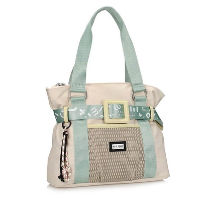 Klasyczna beżowa shopperka damska Pepe moll 251312 LICRA TRI-OFF