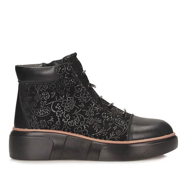 Klasyczne damskie botki na platformie Filippo DBT7166/25 BK