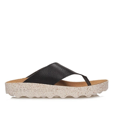 Stylowe klapki japonki damskie Asportuguesas CAMI L ECO LEAT P018223005