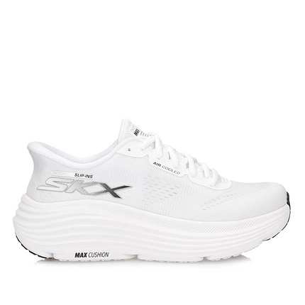 Codzienne Sneakersy damskie Slip-ins Skechers 129473 WBK WHITE BL MAX CUSHIONING ENDEA VOUR